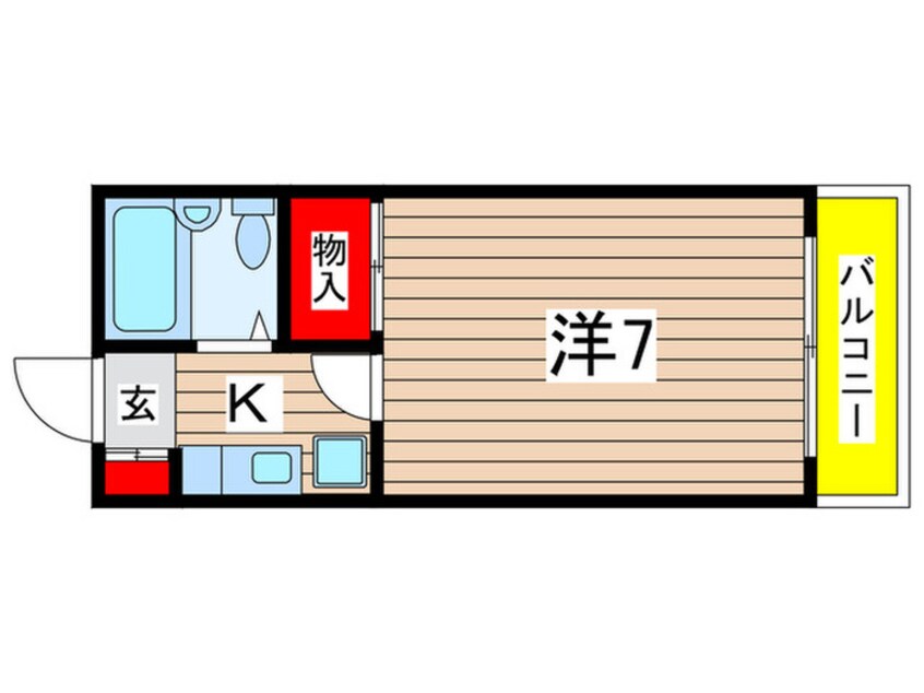 間取図 ハイツ春日2棟