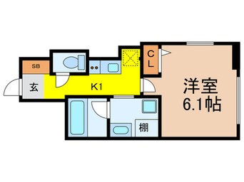 間取図 スクリブ千駄ヶ谷