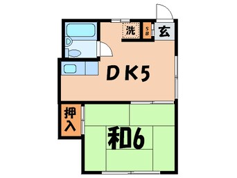 間取図 緑が丘コ－ポ