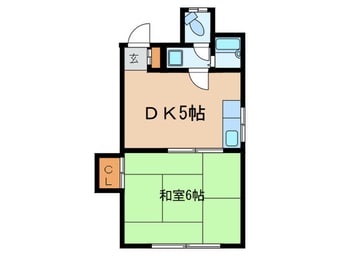 間取図 緑が丘コ－ポ