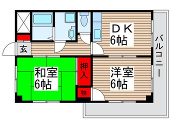 間取図 第一いこいマンション