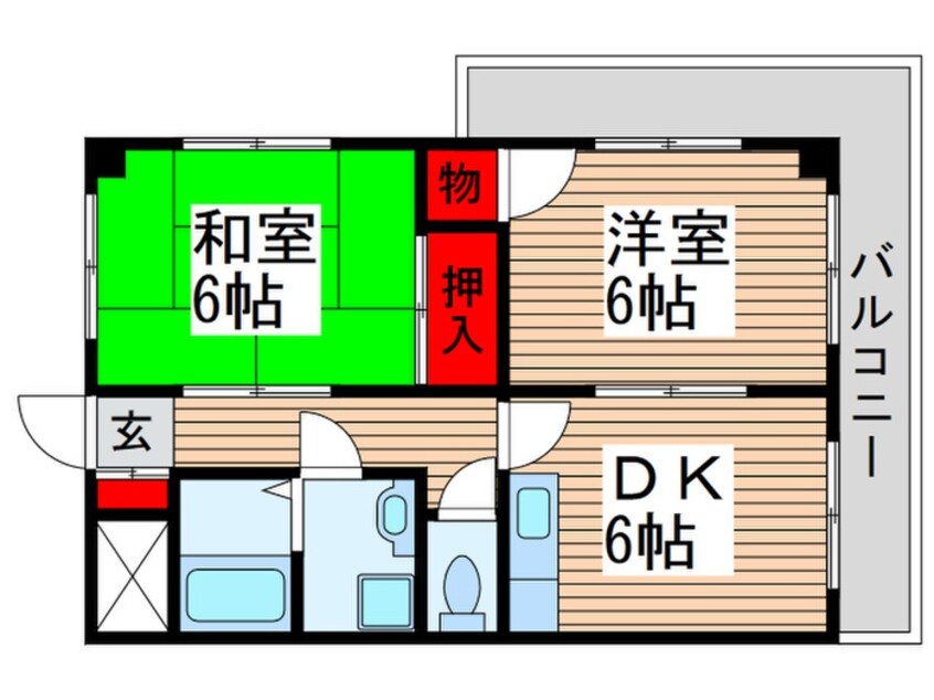 間取図 第一いこいマンション