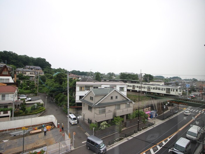 室内からの展望 ユ－ケ－武蔵大和駅前ビル