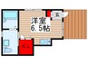 GARDEN　HILLS東久留米 1Rの間取り