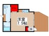 GARDEN　HILLS東久留米 1Rの間取り