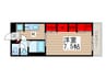 リブリ・ＭＹＵ市原 1Kの間取り