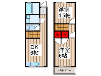 間取図 グリーンハイツ朝霞