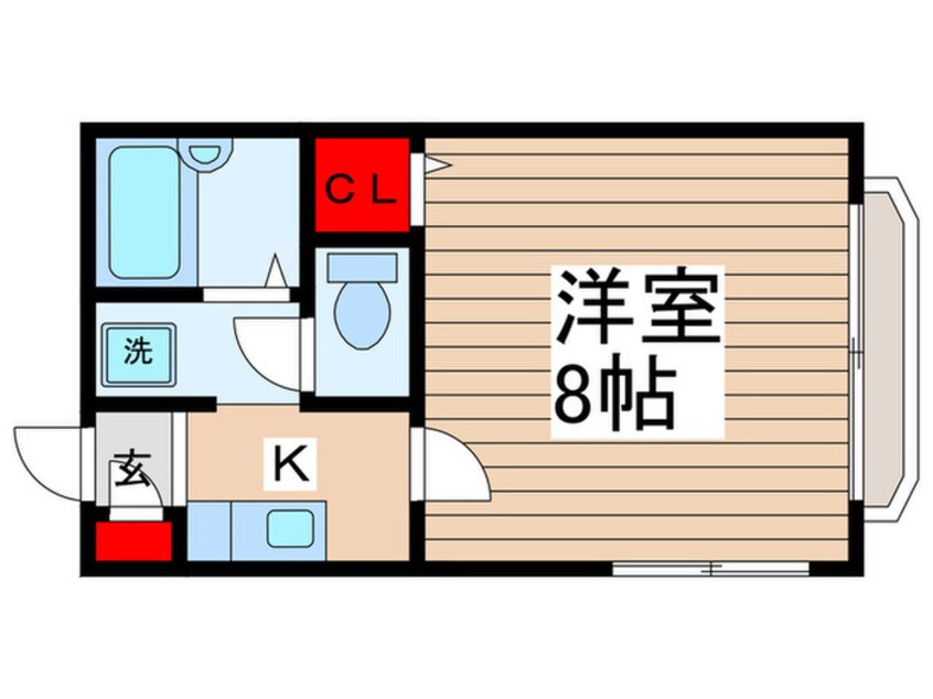 間取図 アレーグルハイム