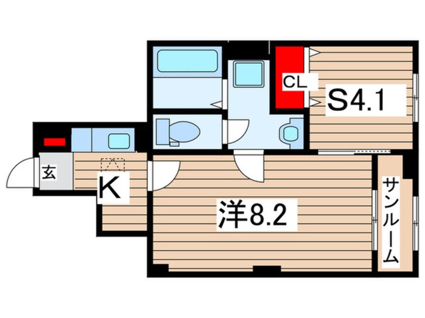 間取図 ヴァン　ベール