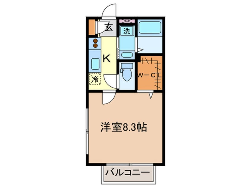間取図 パナパ－ルⅡ