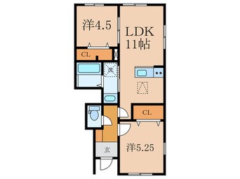 間取図 仮）ﾘｰﾌﾞﾙﾌｧｲﾝ練馬石神井台