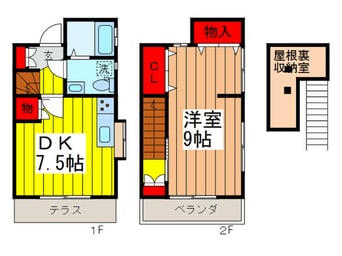 間取図 サンボナ－ル