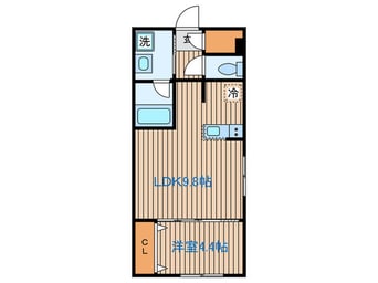 間取図 コンポジット渋谷本町