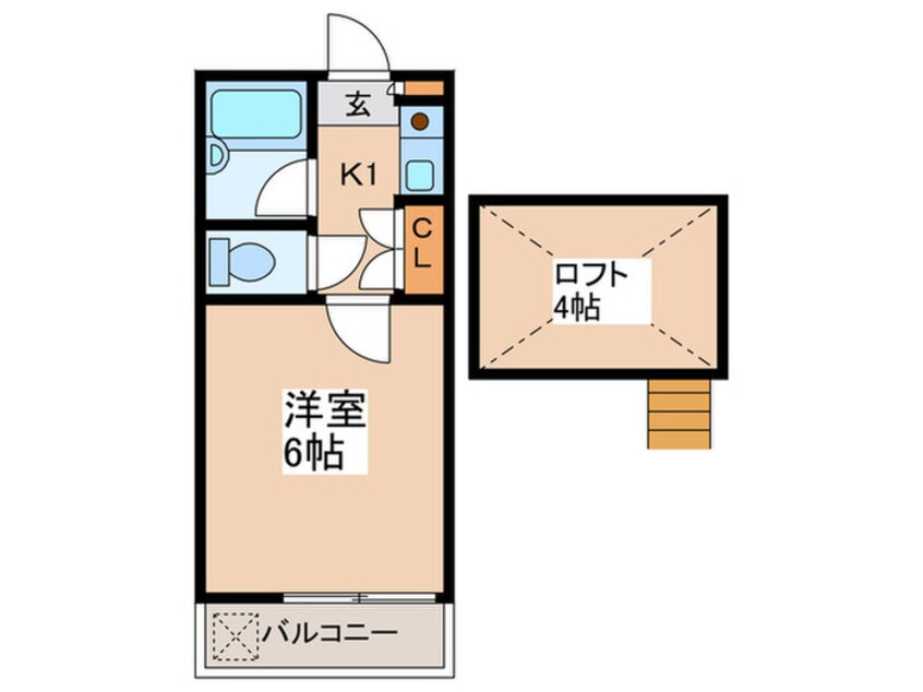 間取図 COOP IMAGAWA 7