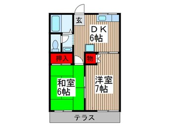 間取図 グランハイム神田