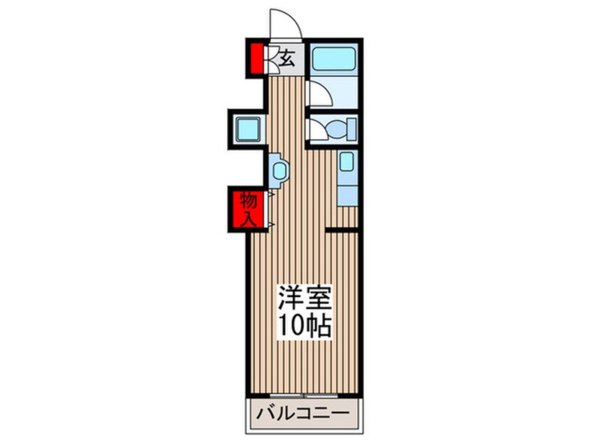 間取図 ホワイト・ドアー