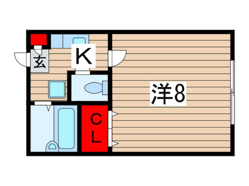 間取図 Ｙ．Ｓドミール