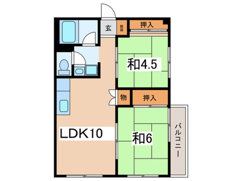 間取図 富士ビル