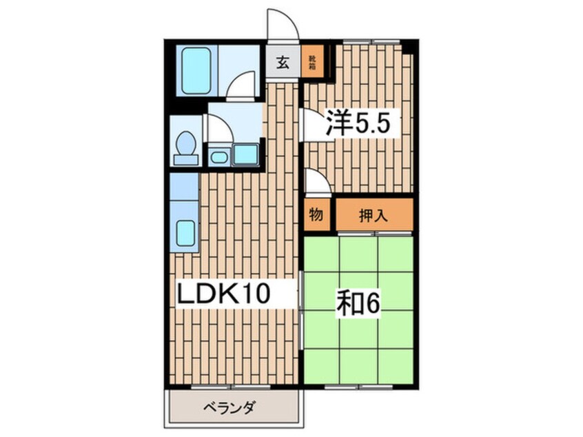 間取図 富士ビル