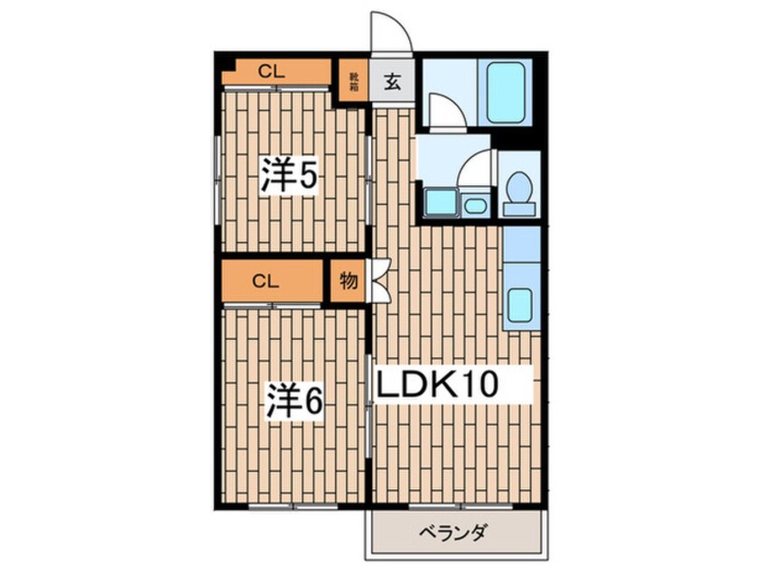 間取図 富士ビル