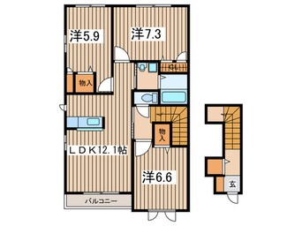 間取図 スカイ湘南