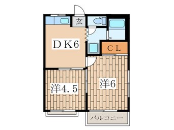 間取図 レピュ－ト中里