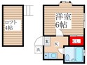 光ハイツの間取図