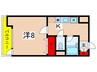 パ－ルコ－ト五月台 1Kの間取り