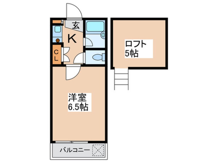 間取図 ＣＯＯＰ　ＩＭＡＧＡＷＡ８