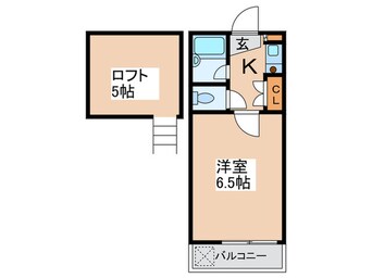 間取図 ＣＯＯＰ　ＩＭＡＧＡＷＡ８