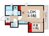 ＲＥＮＣＯＮＴＲＥ 1LDKの間取り