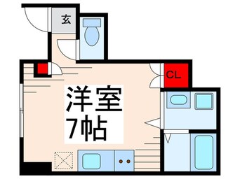 間取図 コンフォール小岩