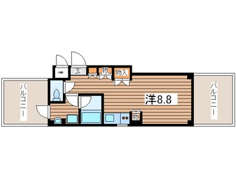 間取図 汐入オ－クビル