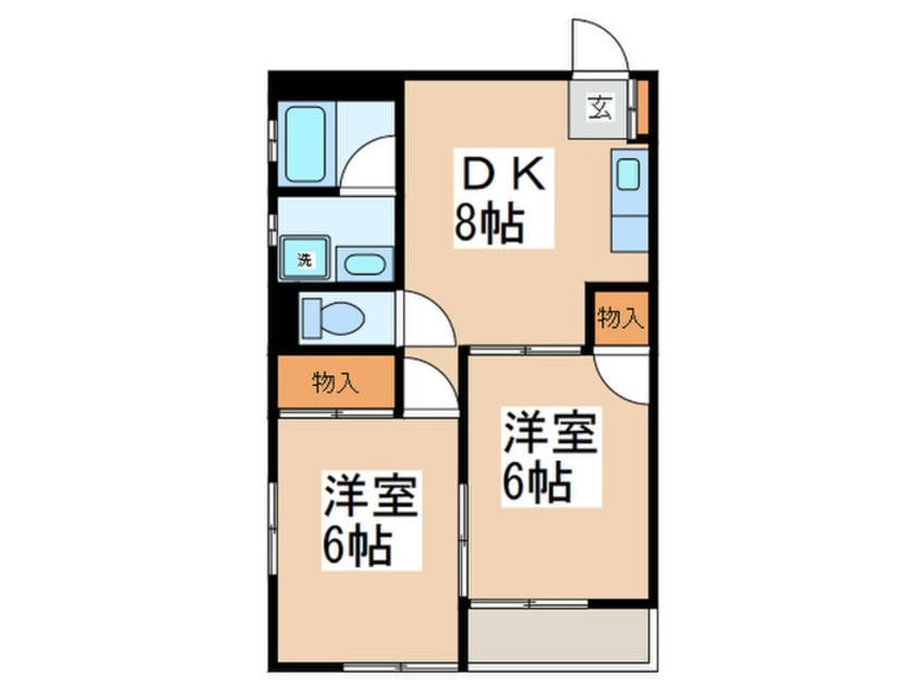 間取図 リリ－オブザバレ－