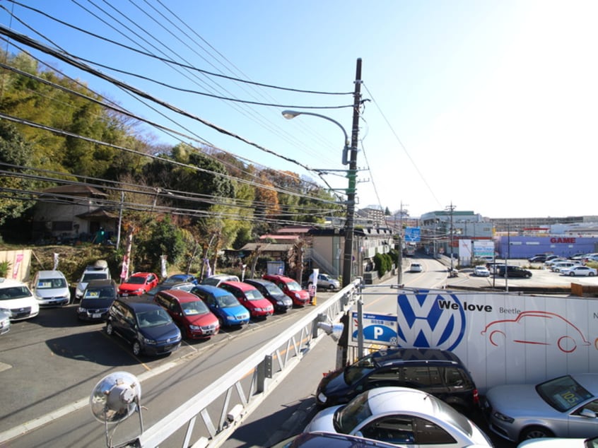 室内からの展望 コンフォ－ル川和