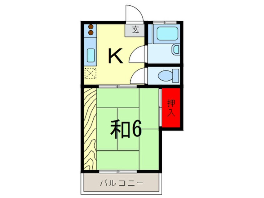 間取図 椎の木ハウス