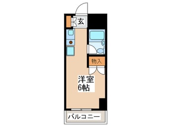 間取図 スカイコート町田(405)