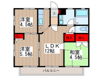 間取図 アルカディアおおみや