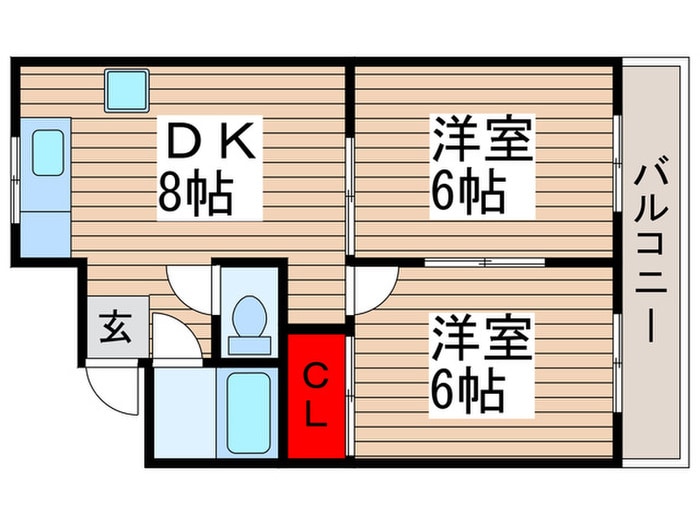 間取り図 第１青木マンション