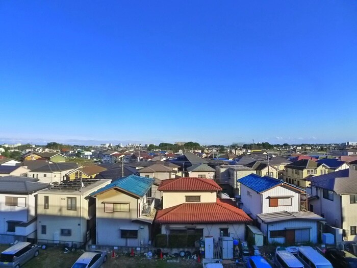 室内からの展望 第１青木マンション