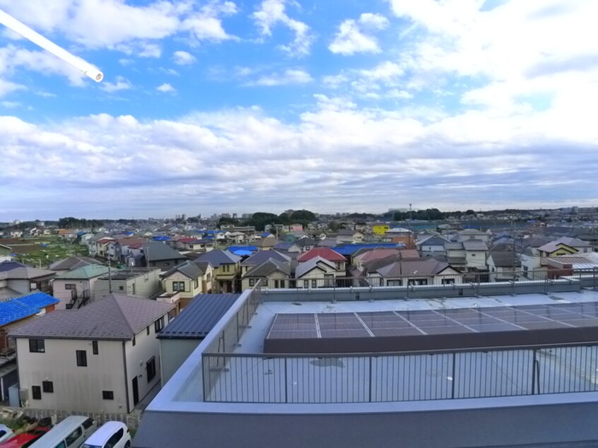 室内からの展望 第１青木マンション