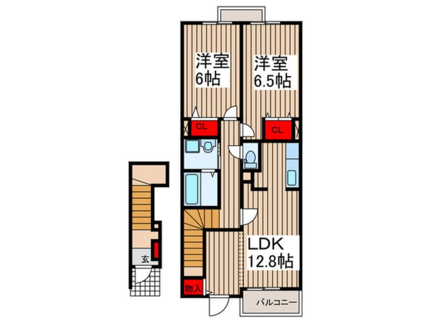 間取図 ヌーベル　オーブ