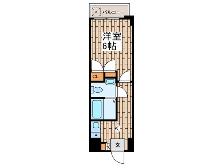 間取図 ﾍﾞﾙｻﾞ平和島2