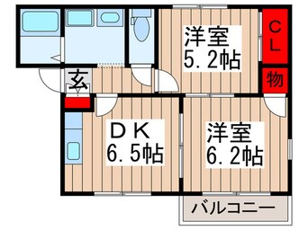 間取図 ファインビレッチ丸山