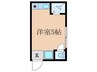 幸荘 1Rの間取り