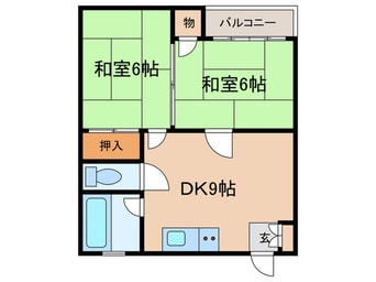 間取図 ファミーユ落合