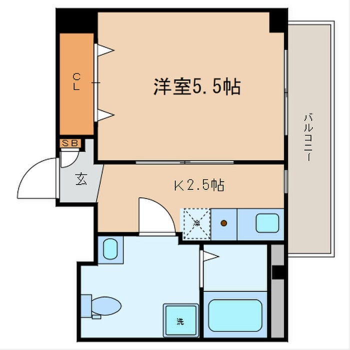 間取り図 コーポヒロアネックス