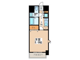 間取図 コンフォリア下北沢