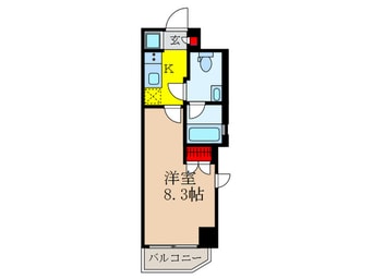 間取図 リージア中野新橋