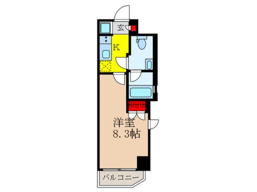 間取図 リージア中野新橋